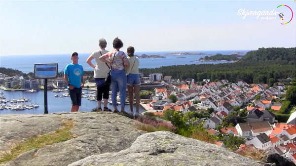 Turen og utsikten til Uranienborg