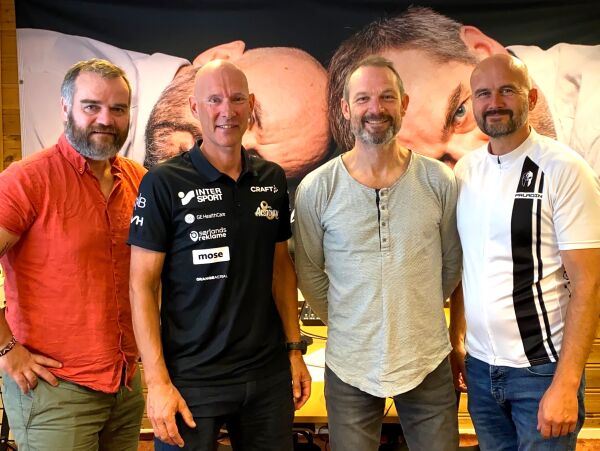 En sykkelprat med Rune Rørvik og Vidar Tregde